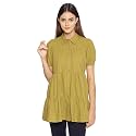 oxolloxo Light Yellow Floral Print Tunic