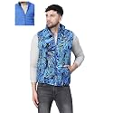oxolloxo Men39s Aztec Print Zip Lined Sleeveless