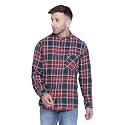 oxolloxo Slassic Black Brush Check Men Shirt