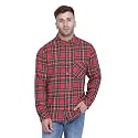 oxolloxo Slassic Black Brush Check Men Shirt