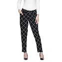 Oxolloxo Women Regular Fit Polyester Pencil Check