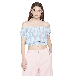 oxolloxo women39s cotton striped top