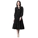 oxolloxo Women39s Polyester Empire Waist Knee-Length Dress