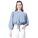 oxolloxo Women Animal Print Round Neck Long