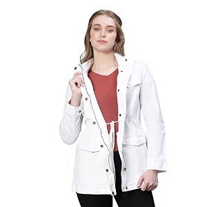 oxolloxo Women Collared Snap Buttoned Long Sleeve