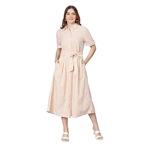 oxolloxo Women Cotton Half Sleeves Shirt Style