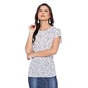 oxolloxo Women Printed Short Sleeve Round Neck