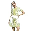 oxolloxo Women Scarf Floral Print with Elasticated