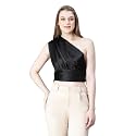 oxolloxo Women Solid Elasticated One-Off Shoulder Satin