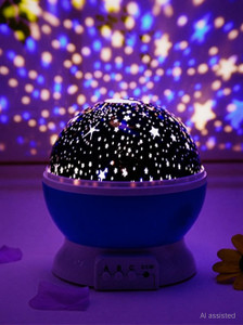 OXPER Round Star Master Projector LED Night