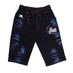 Boys Regular fitLight BlueDrawstring Elastic WaistbandStretchable Cotton