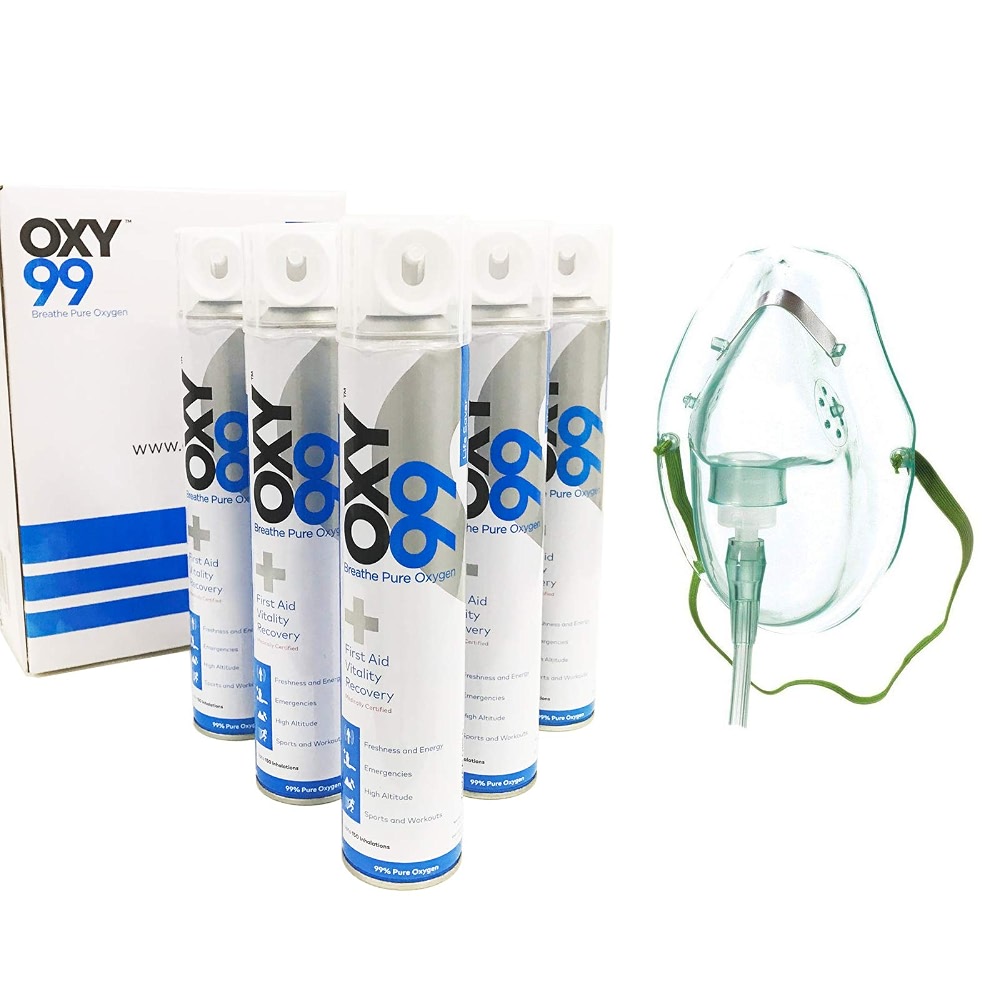 Reusable O2 Masks OXY99 Oxygen Face Mask Universal Adapter Oxygen Mask | Face Mask with ...