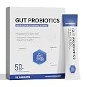 OxyEnergy Gut Probiotic Powder, 50 Billion CFU for Gut Health, 15 Packets