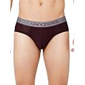 OXYZONE Men39s Modal Solid Brief with Sweat-Absorbent