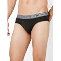 OXYZONE Men39s Modal Solid Brief with Sweat-Absorbent