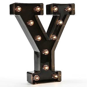 oycbuzo light up letters led letter black alphabet letter night lights for home bar festival birthday party decorative