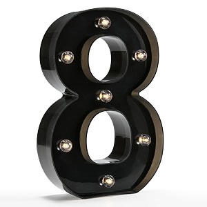 oycbuzo light up letters led letter black alphabet letter night lights for home bar festival birthday party decorative