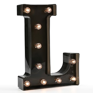 oycbuzo light up letters led letter black alphabet letter night lights for home bar festival birthday party decorative