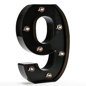 oycbuzo light up letters led letter black alphabet letter night lights for home bar festival birthday party decorative