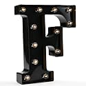 Oycbuzo Light up Letters LED Letter Black Alphabet Letter Night Lights for Home Bar Festival Birthday Party Decorative