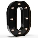 Oycbuzo Light up Letters LED Letter Black Alphabet Letter Night Lights for Home Bar Festival Birthday Party Decorative