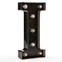 Oycbuzo Light up Letters LED Letter Black Alphabet Letter Night Lights for Home Bar Festival Birthday Party Decorative