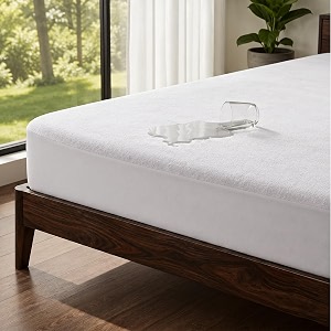 OYO BABY Waterproof Elastic Fitted Mattress Protector