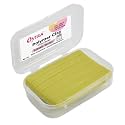 Oytra Polymer Clay Oven Bake 100 Gram for DIY Sculpting Figurines Art and Craft Classic Series for Beginners Artists Professionals (Lemon Green)