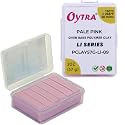 OYTRA Polymer Oven Bake Clay LI SERIES 57 gram for Jewellery Making for Artist Professional (Pale Pink)