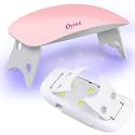 Oytra UV LED Nail Lamp USB Mini Dryer for Gel Polish & UV Resin Curinng Portable Fast Cure Light for Art Jewelry Making DIY Craft Compact Gel Manicure Machine for Beginners Professionals