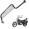 Bike Heavy Metal Ladies Step Foot Rest/Footrest Stand Black Compatible with Avenger 220 Cruise