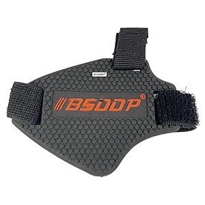 bike shoe protector for bike gear shift pad for shoes protective motorbike black for re interceptor-650