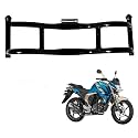 Front Stylist Leg Crush Guard Black Bike Safety Leg Guard Compatible for Yamaha FZ V1 and V2