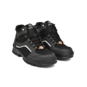 Ozarro Black Casual Shoes for Mens S4463