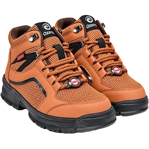 Ozarro Mens High-Ankle Utility Work Shoes