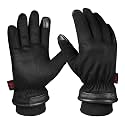 OZERO Mens Gloves for Cold Weather: Waterproof Touchscreen Winter Gloves
