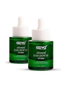 oziva advanced hair growth serum 3 redensyl 1 lindera root  scalp  regrowth 60 ml