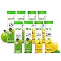OZiva ACV Moringa Tablets of Green Apple &amp; Lemon Masala, Pack of 8