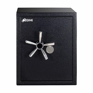 ozone 40 litres manual safe locker for home amp office  manual lock 1-way unlocking manual key size 420h x 350w x 360d mm weight 20kg 2-year warranty