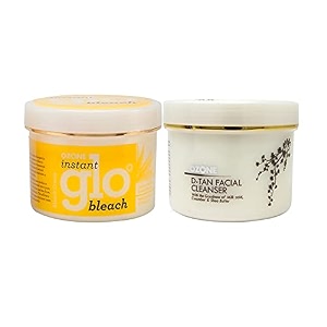 ozone d tan facial cleanser 250g with instant glo bleach 250g for glowing amp smooth skin
