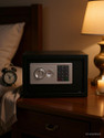 OZONE for Home & Office with 2-way Access | (Black, 7.9 Ltrs.) Safe Locker