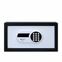 Ozone Safety Solutions O-Squire Digital Safe; 24 Months Warranty; 9 Liter Capacity, Ideal for Home Office Hotel Use, Cash Documents, Black/White