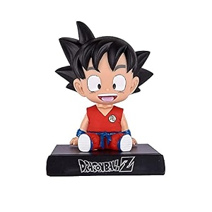 ozzo plastic bobblehead action figure goku dragon ball z bobblehead toy  pvc action figurine  model anime toys bobble head goku dragon ball z pack of 1 087 multicolor
