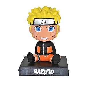 ozzo plastic naruto bobblehead action figure toy  pvc action figurine  model anime toys bobble head narutopack of 1 097 multi colour