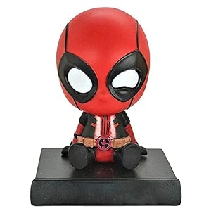 ozzo polyvinyl chloride super hero action figure limited edition bobblehead with mobile holder for car dashboard office desk amp study table pack of 1dead