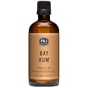 P&amp;J Fragrance Oil | Bay Rum Oil 100ml - Candle for Candle Making, Freshie Scents, Soap Making Supplies, Diffuser Oil Scents