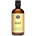 P&amp;J Fragrance Oil - Honey Scented 100ml - Candle Scents, Soap Making, Diffuser Oil, Fresh Scents