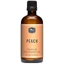 P&amp;J Fragrance Oil | Peach Oil 100ml - Candle Scents for Candle Making, Freshie Scent, Soap Making Supplies, Diffuser Oil Scents