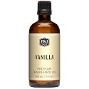 P&amp;J Fragrance Oil - Vanilla 100ml - Candle Scents, Soap Making, Diffuser Oil, Fresh Scents