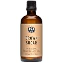 P&amp;J Trading - Brown Sugar Scented Oil 100ml - Fragrance Oil for Candle Making, Soap Making, Diffuser Oil